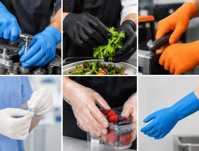 Nitrile Glove Color Selection Guide for Every Job