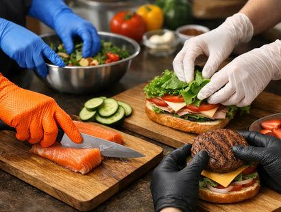 Can Nitrile Gloves Touch Food? Rules for Safe Prep