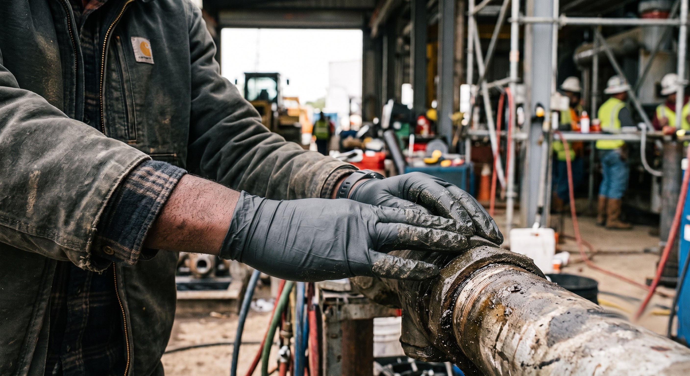 Black Nitrile Gloves That Hold Up on Hard Jobs