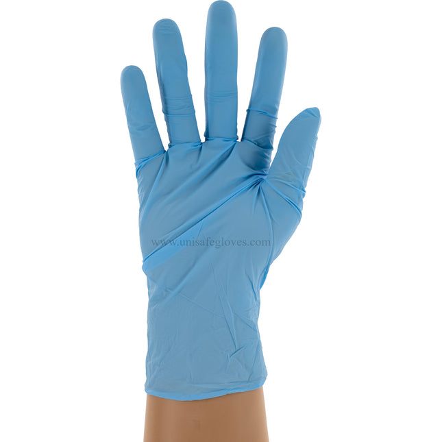 4 MilGlove Blue Powder Free Nitrile Gloves, Case