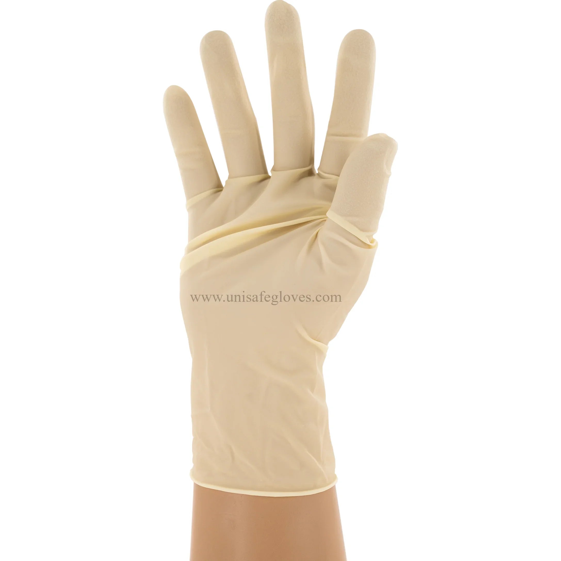 Diamondback Heavy Duty Powder Free Latex Exam Gloves, Case Large