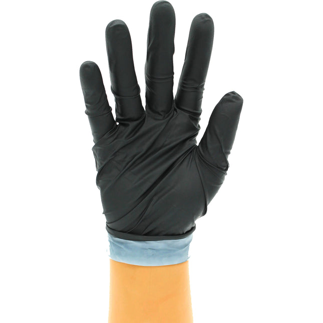 TGPF7S-CS, TGPF7M-CS, TGPF7L-CS, TGPF7XL-CS, TGPF7XXL-CS, TGPF7S-Pallet, TGPF7M-Pallet, TGPF7L-Pallet, TGPF7XL-Pallet, TGPF7XXL-Pallet, Pallet (96 Cases) of TopGrip HD 7 Mil Powder Free Black Nitrile Exam Gloves - UNISAFE GLOVES, TopGrip HD 7 Mil Powder Free Black Nitrile Exam Gloves, Case - UNISAFE GLOVES