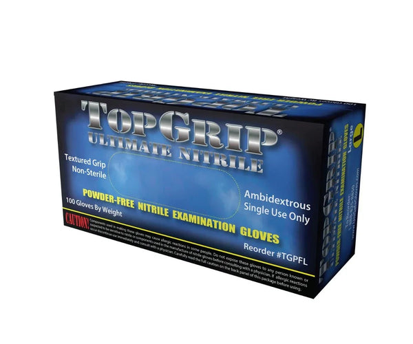 nitrile top handschuhe TopGrip 6 Mil Blue Disposable Nitrile Exam Gloves, Case – Unisafe Gloves