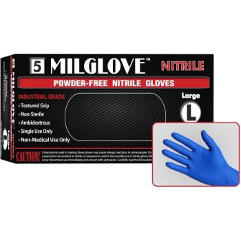 Latex Free VersaFlex Nitrile Exam Gloves Case of 1000 Powder Free Textured Disposable