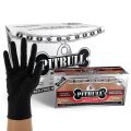 PitBull Black Nitrile Exam Gloves, Powder Free, Size X-Large