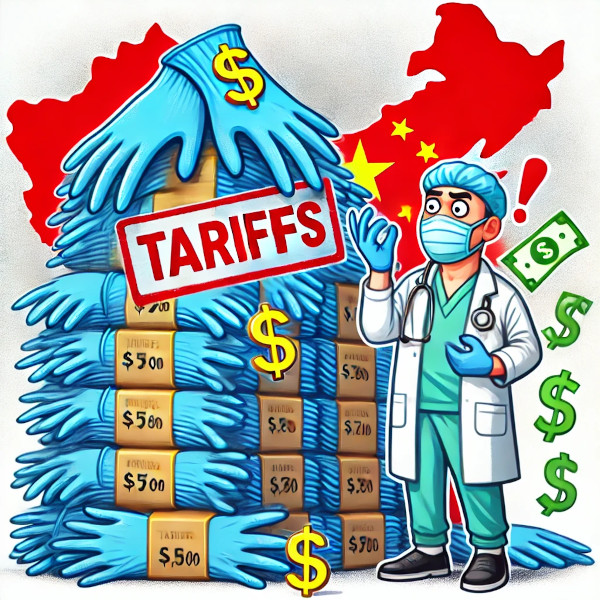 How Tariffs and Port Strikes Will Impact Disposable Nitrile Glove Prices